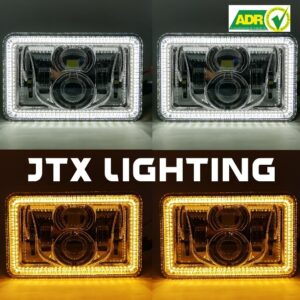 4x6" JTX LED Headlights (4 Lights)