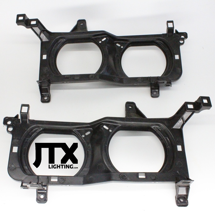 Toyota 80 Series Landcruiser Headlight Conversion from Sahara style to GXL quad JTX 6x4 LED Lights - Image 5