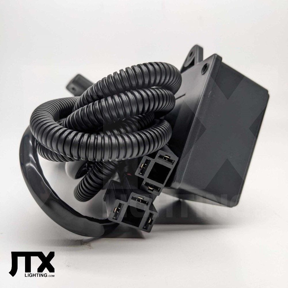 JTX LED 2Way H4 Super Loom Wiring Loom Harness - Image 6